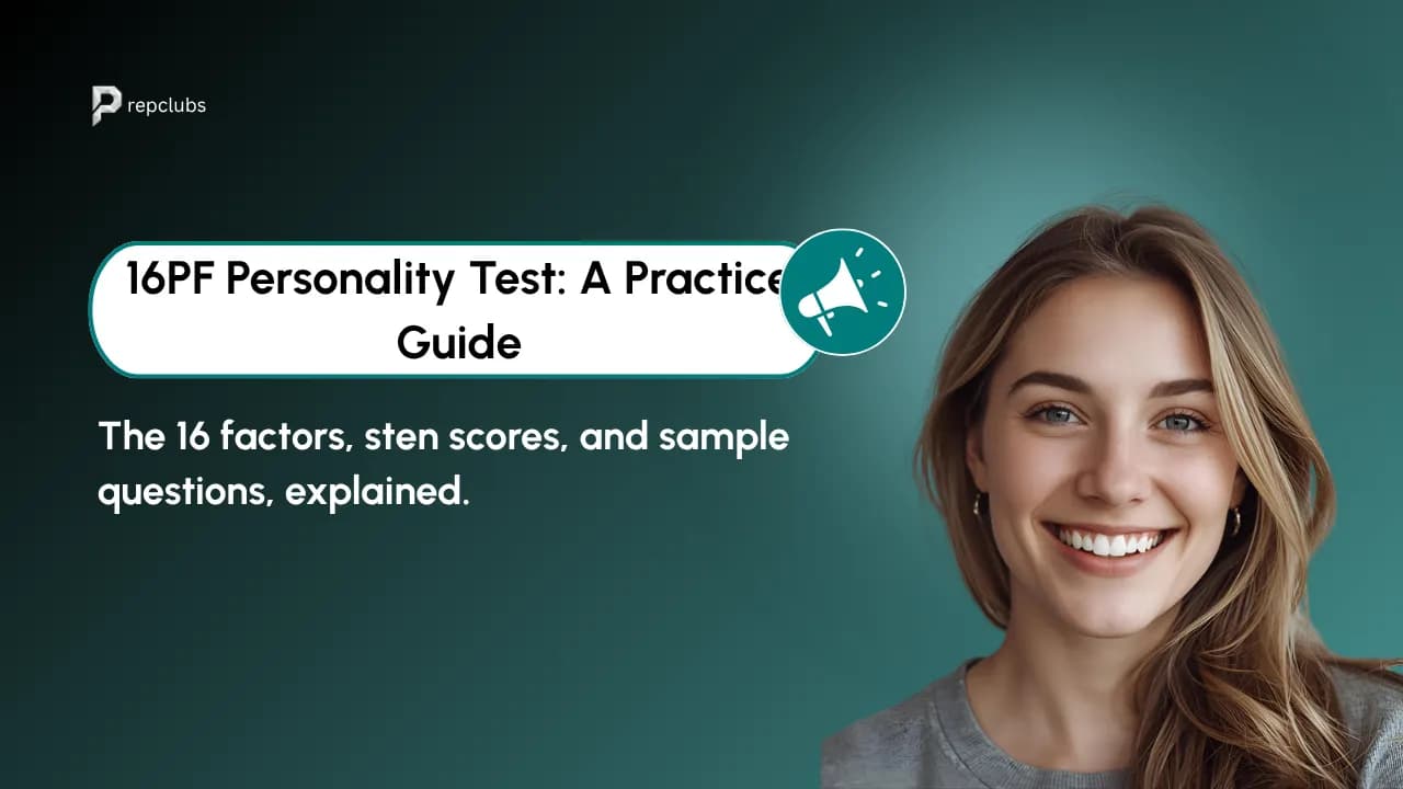 16PF Personality Test Practice: The 16 Factors, Sten Scores, and Sample Questions