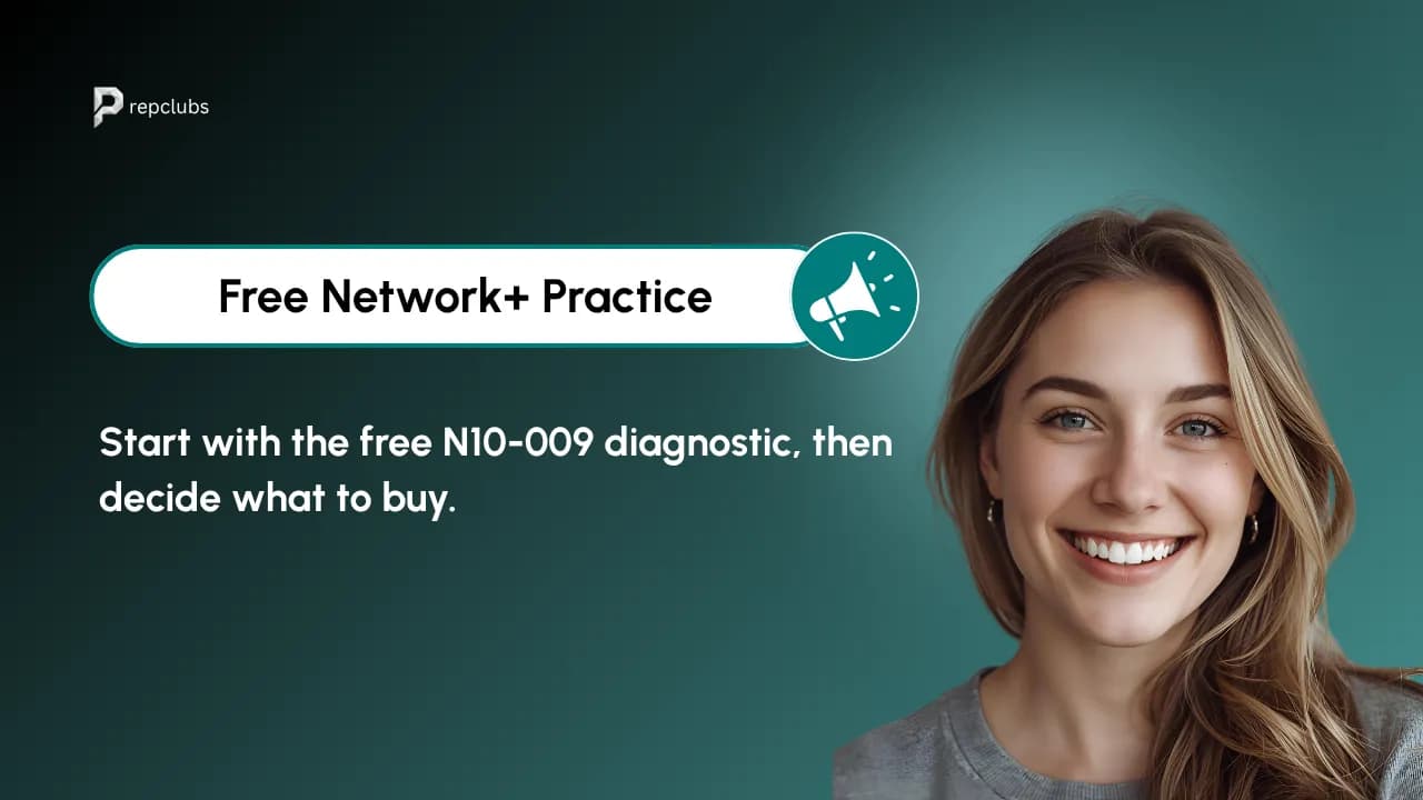 Free Network+ Practice Test: The Free Diagnostic and What Comes After