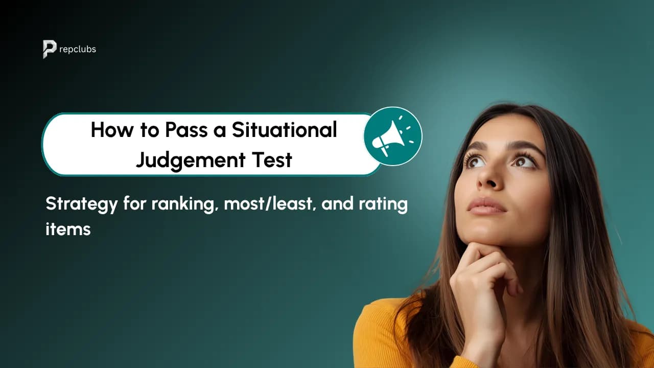 How to Pass a Situational Judgement Test: The Ranking and Multiple-Choice Strategy