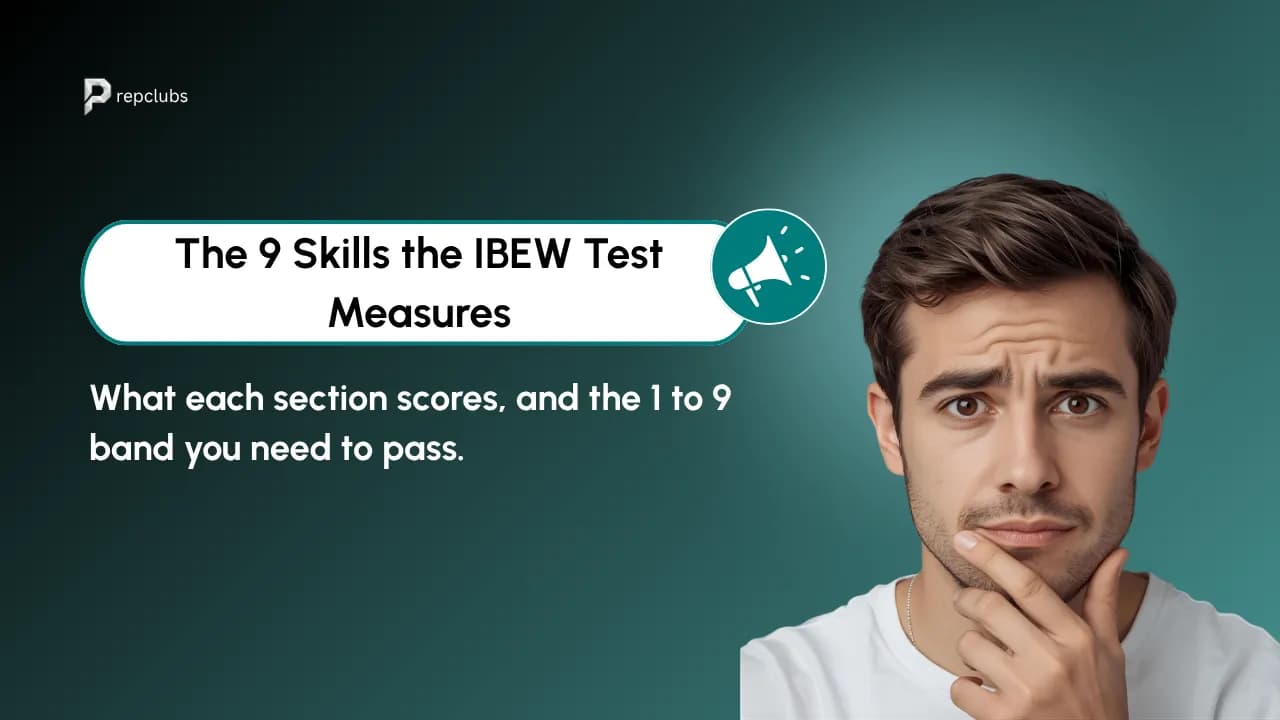 IBEW Aptitude Test Study Guide: The 9 Skills It Actually Measures